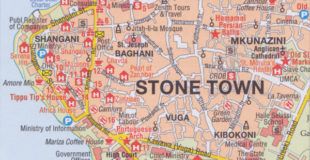 Stone Town map